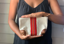 Load image into Gallery viewer, Konso Konjo Pouch - White